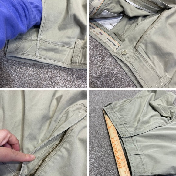 Tommy Bahamas mens chino shorts sz 34 summer shorts lightweight outdoor wear - Picture 10 of 12